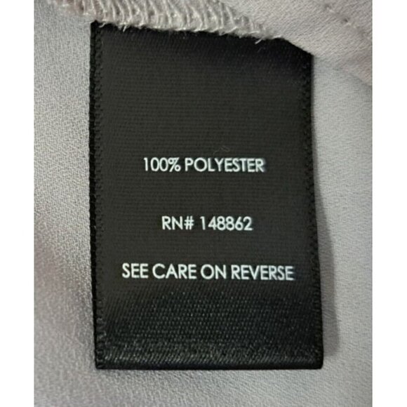 Torrid 6X Harper Georgette Pullover 3/4 Sleeve Top Mist Gray New with Tags - Picture 7 of 10